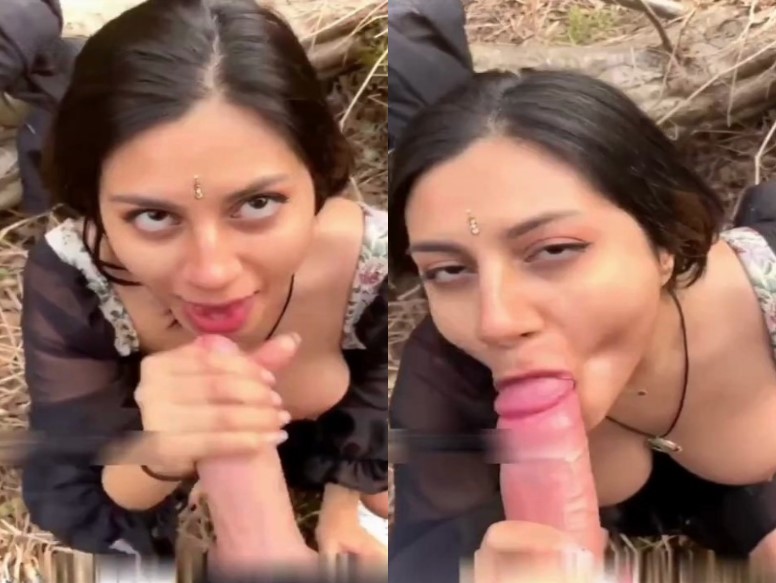 Young Sweet Girl Sucking Her Friend Big Dick